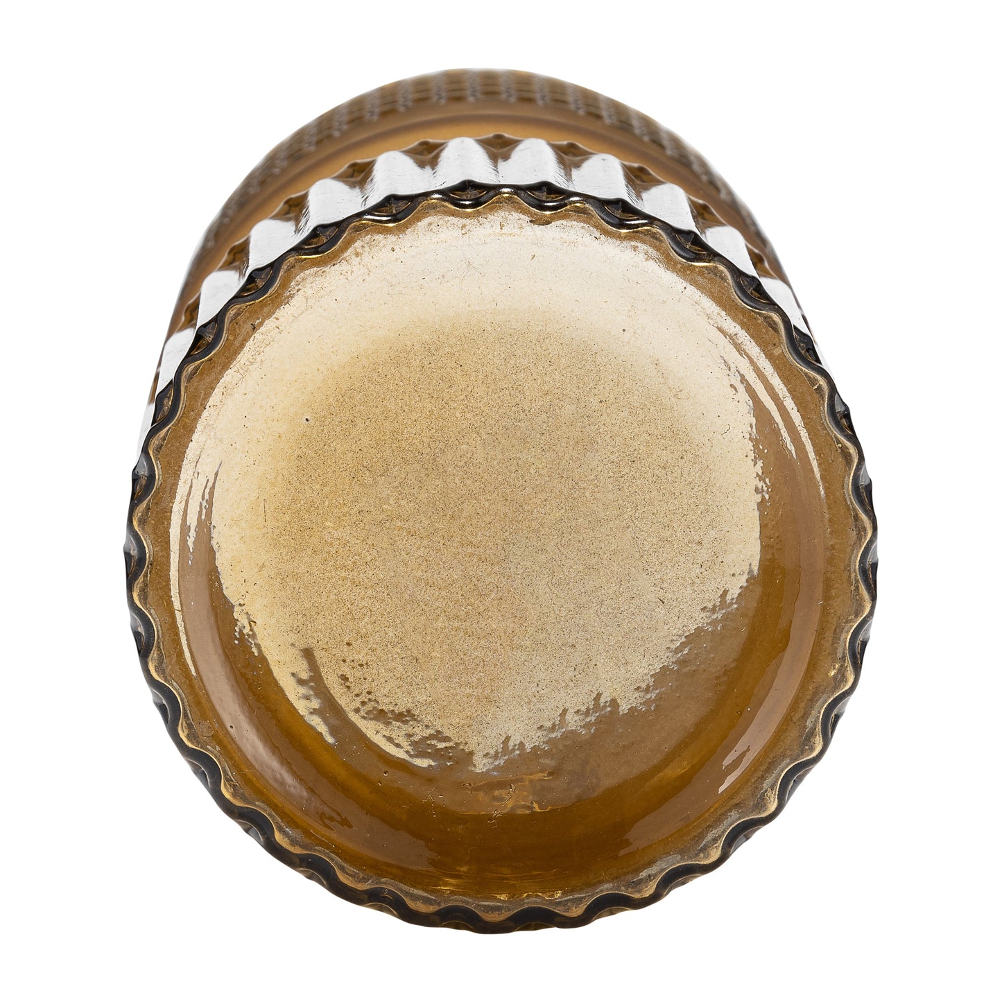 14697-06 Glass 10" Mallet Vase, Green( Sagebrook Home )