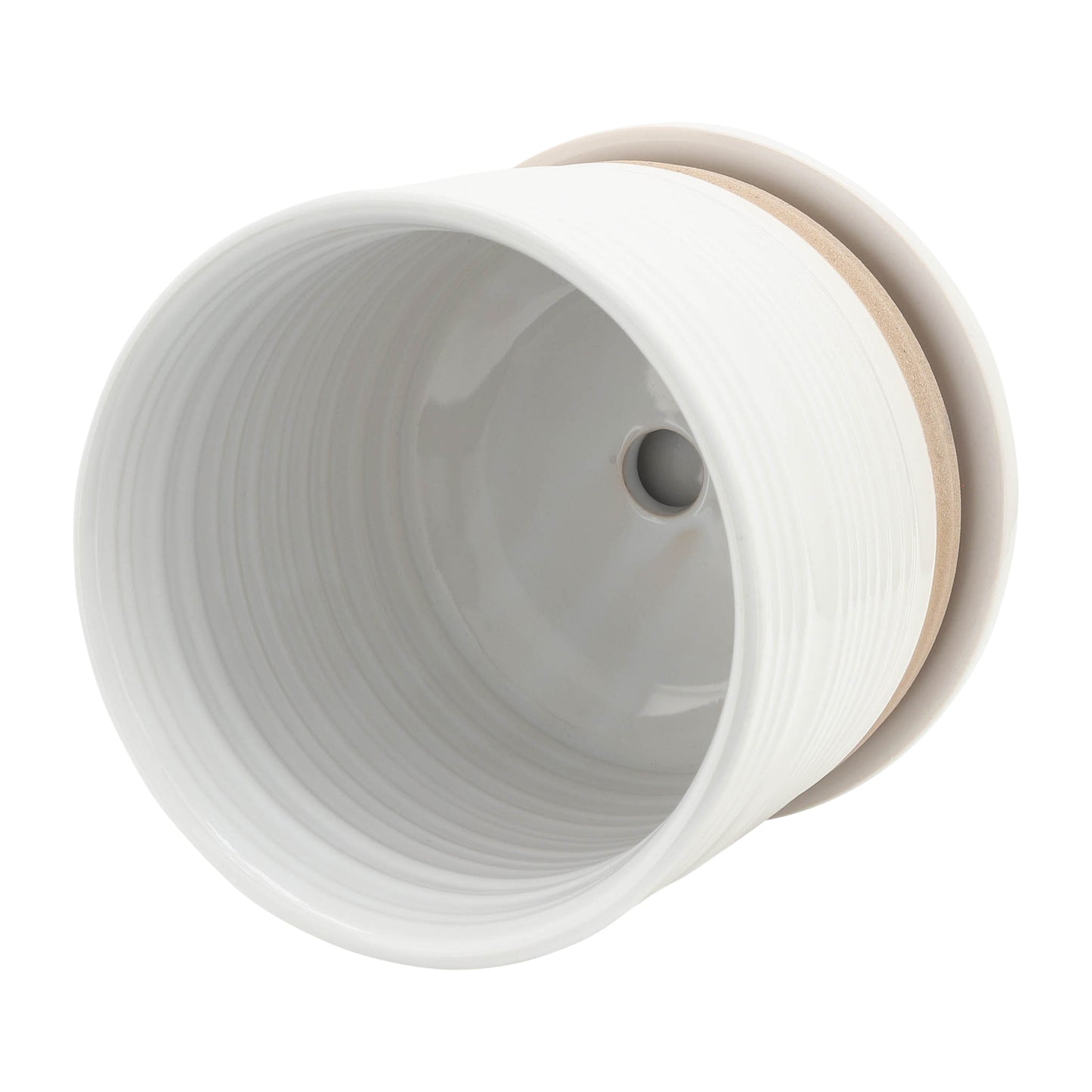 14772-11 GLASS 6" SMOKEY BOWL, GRAY( Sagebrook Home )