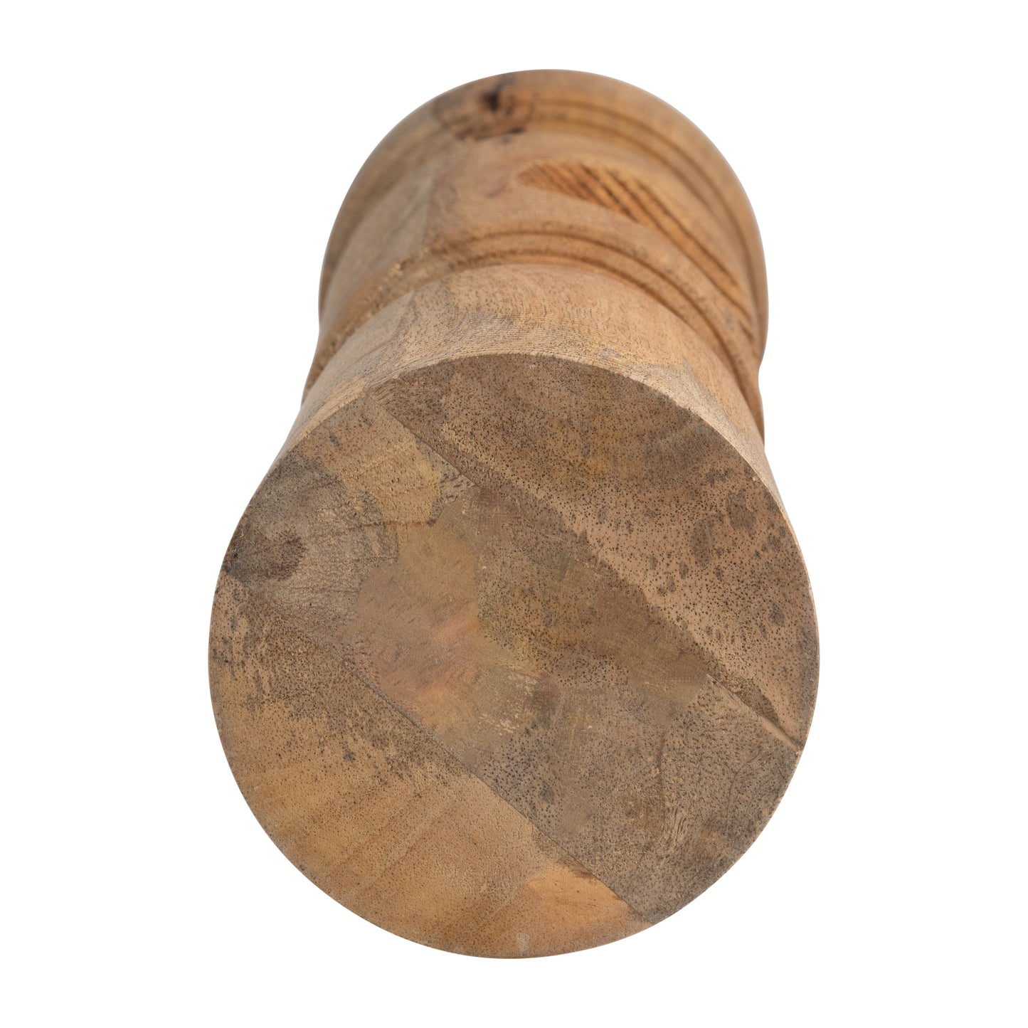 18194-02 WOOD, 23" 4 HALF CIRCLES STACKING, BROWN( Sagebrook Home )