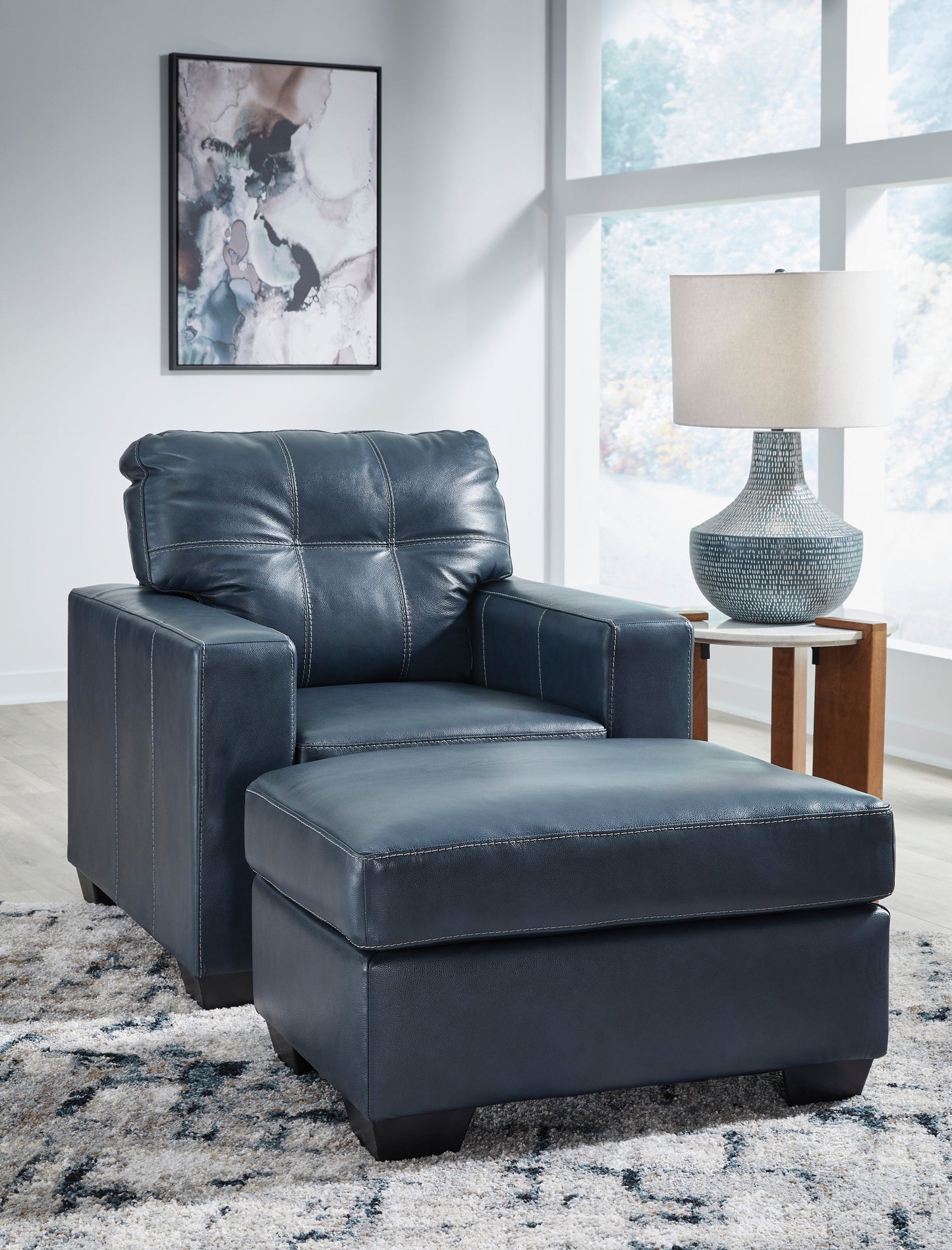 Ashley Homestore | Santorine Ottoman