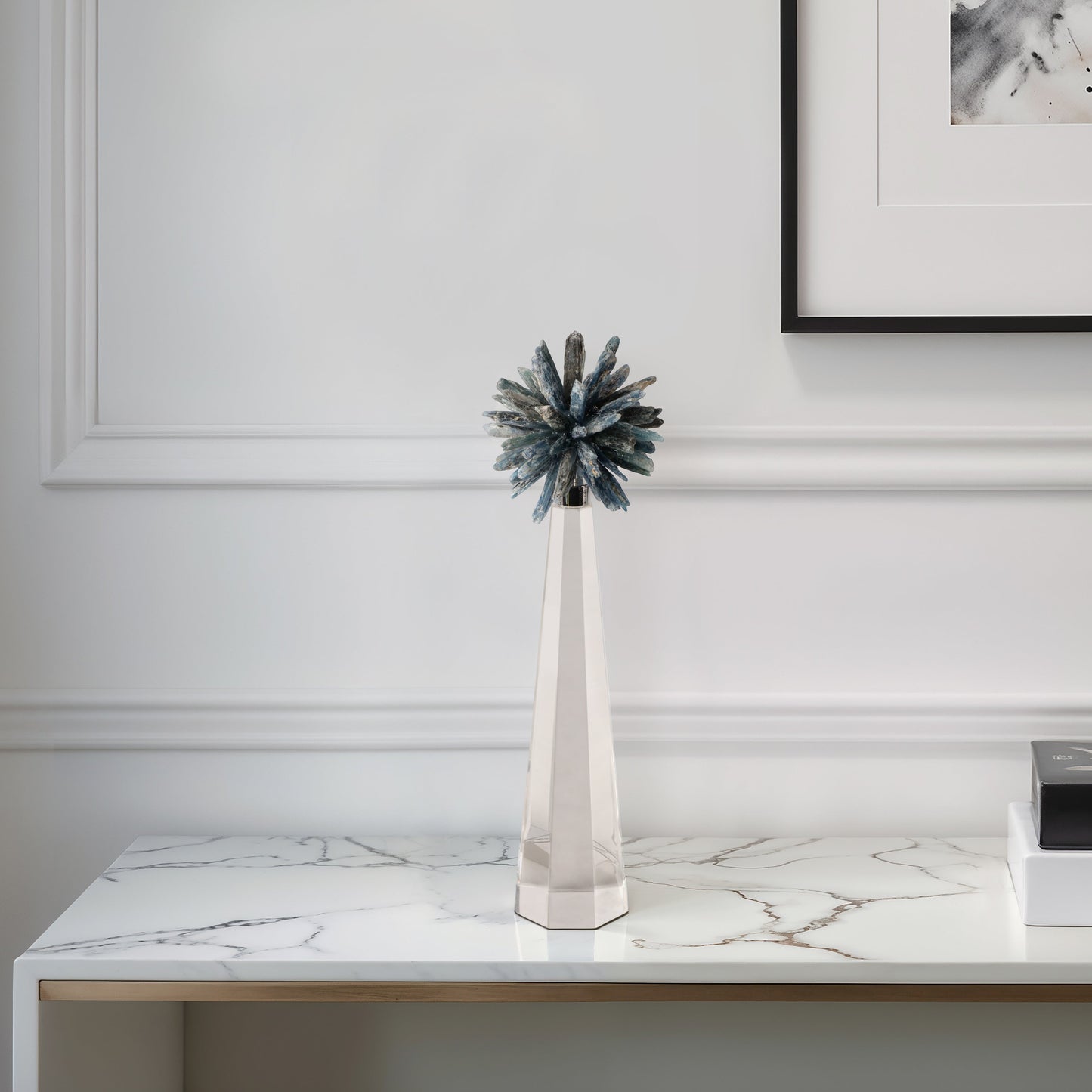 13" Clara Small Blue Stone Statuary