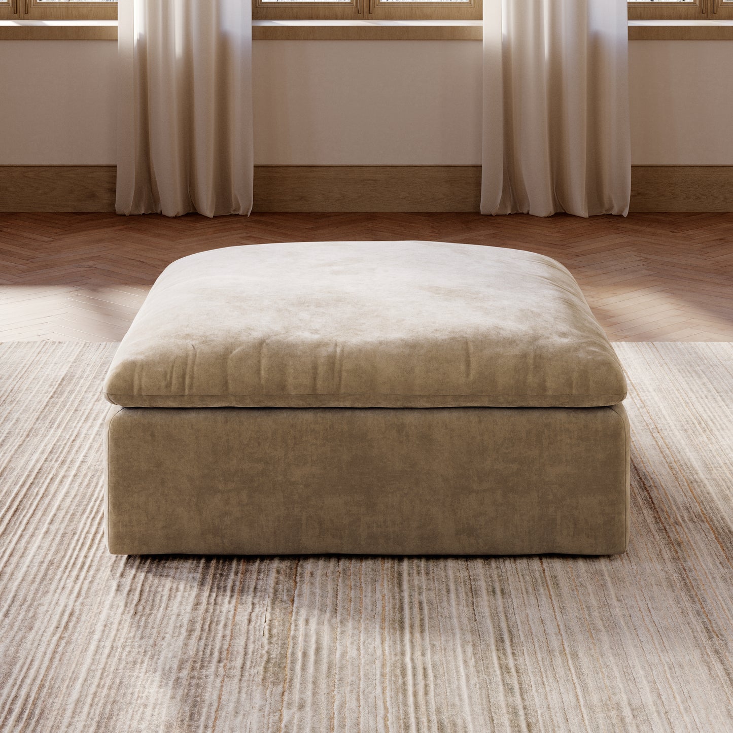 Whitehaven Oversized Accent Ottoman