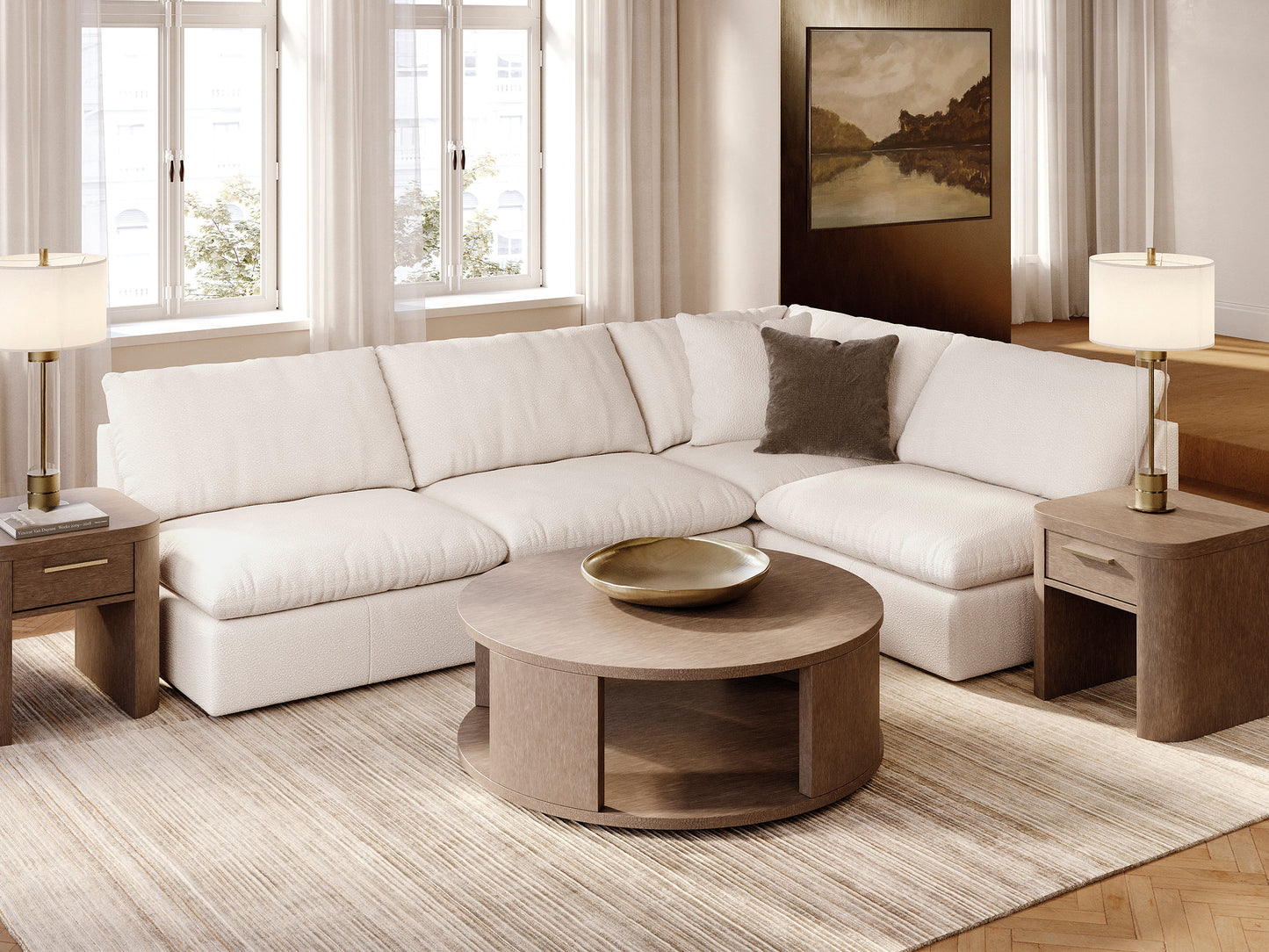 Whitehaven 4-Piece Sectional