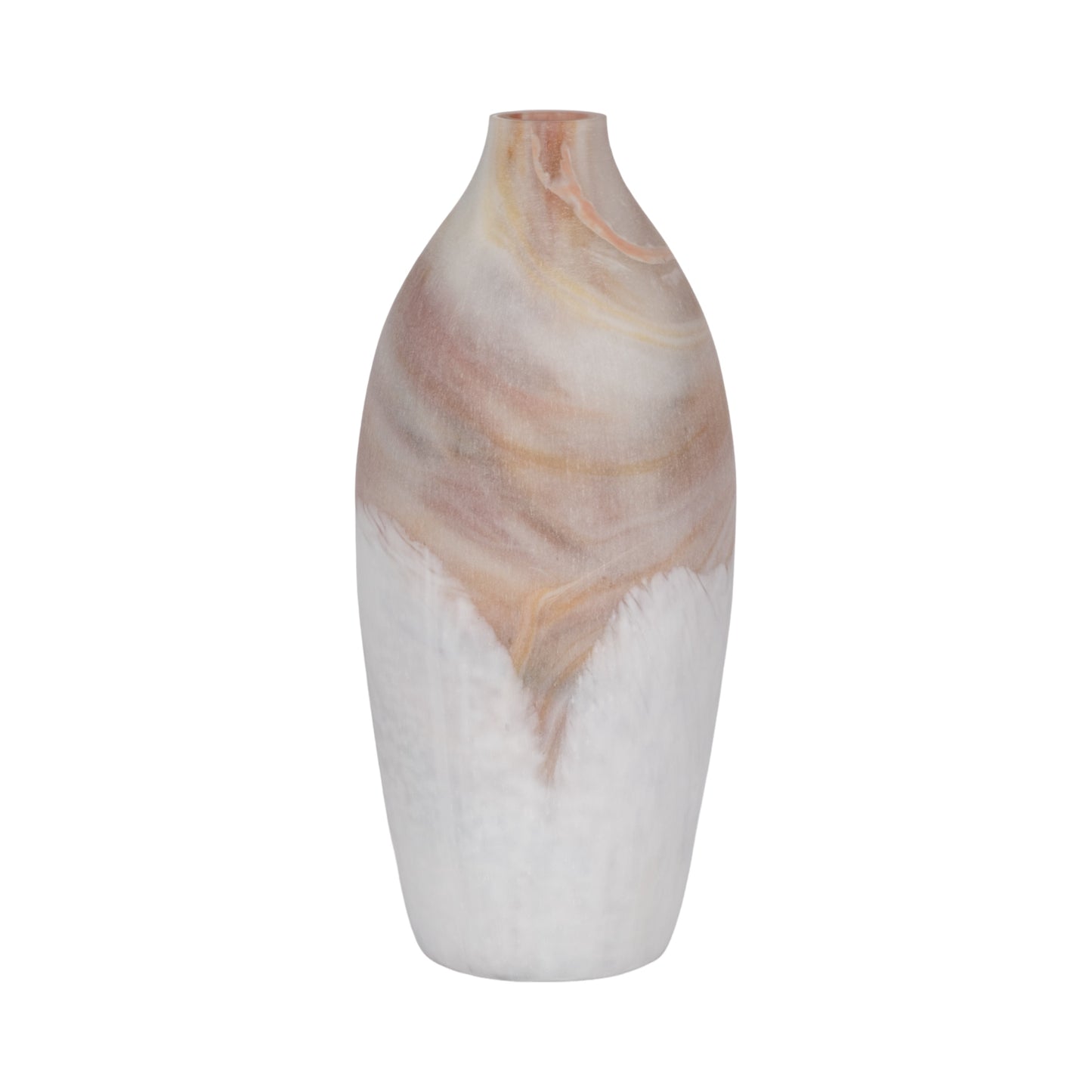 EV19650-02 19" HELVIG SMALL GLASS VASE( Sagebrook Home )