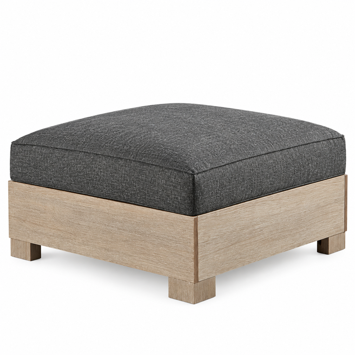 Citrine Park Outdoor Ottoman with Cushion