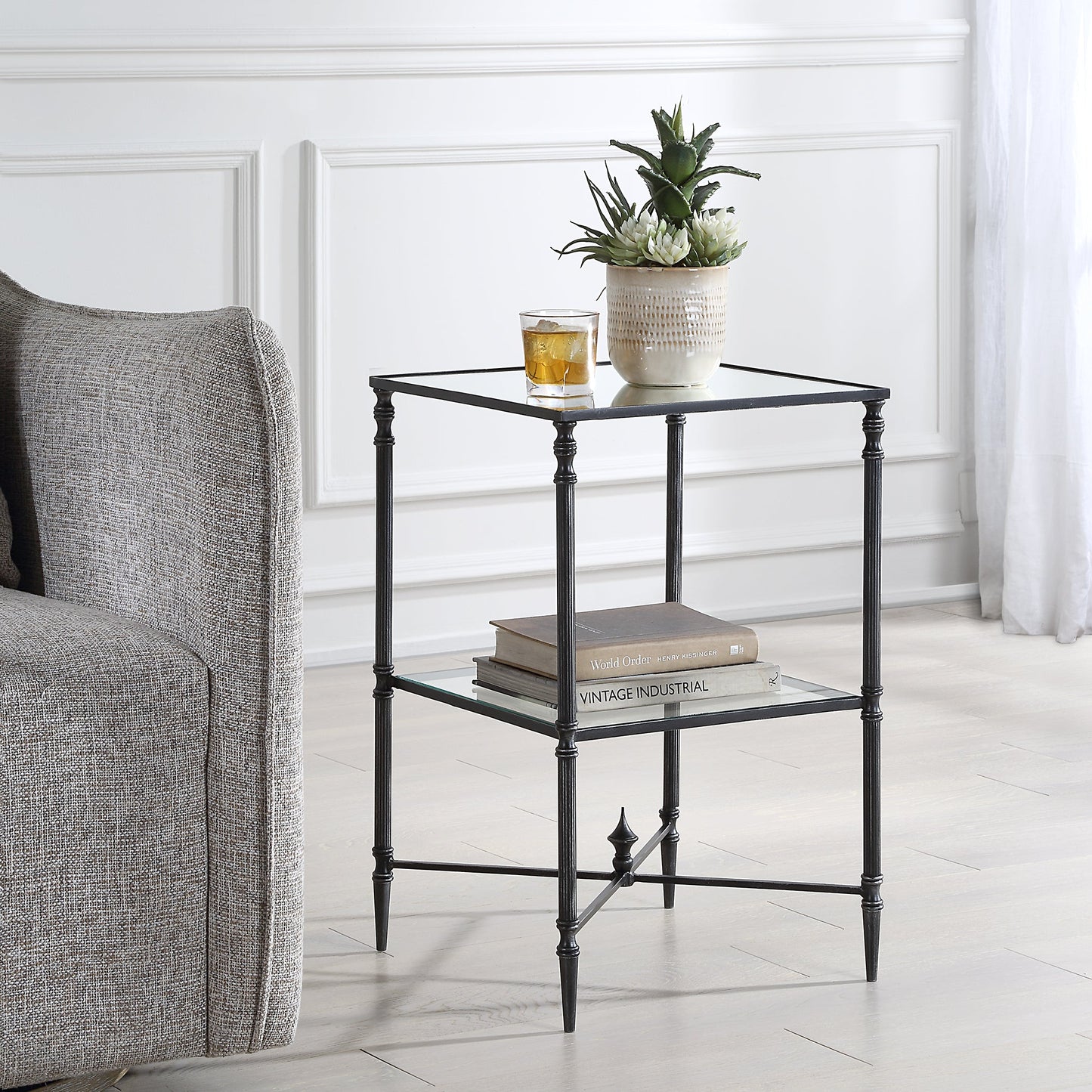 24075-C-UTT |Henzler Square End Table