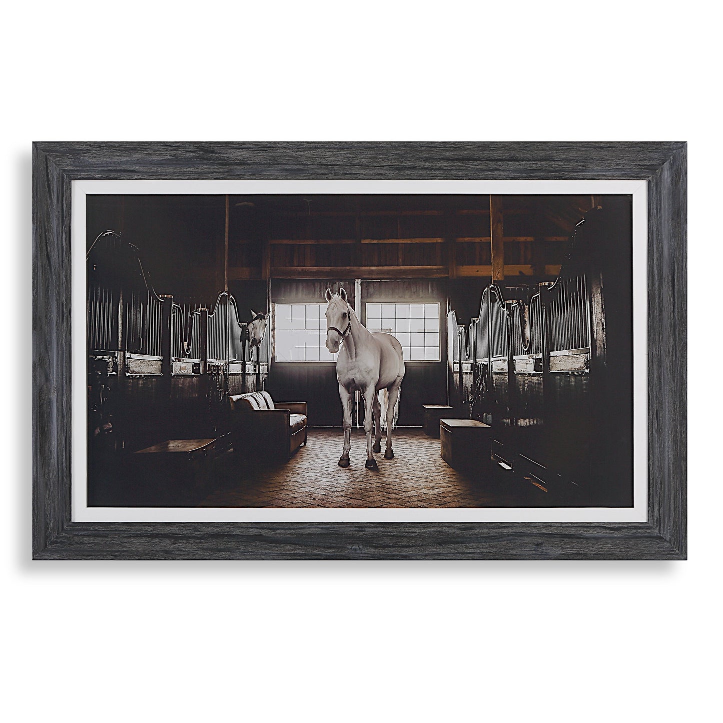 Equine Estate Framed Print