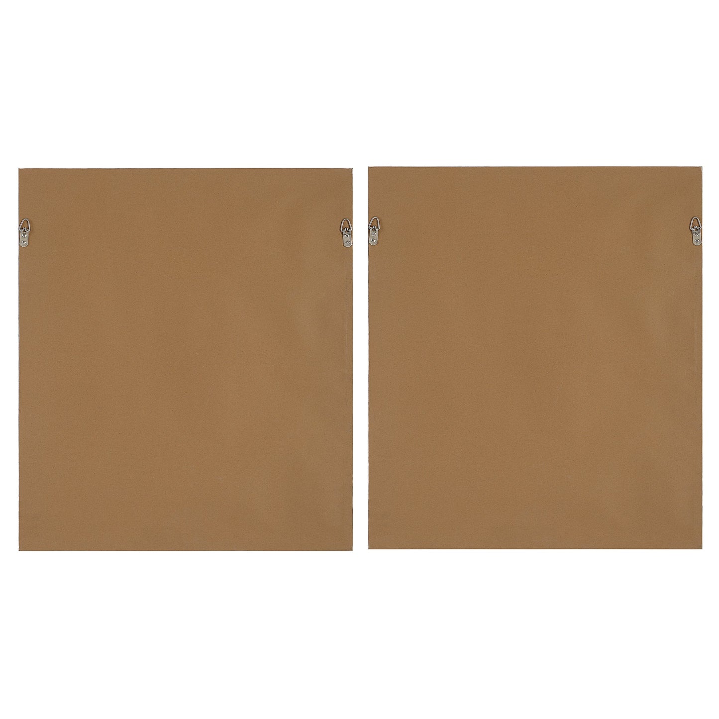 Color Block Framed Prints, S/2