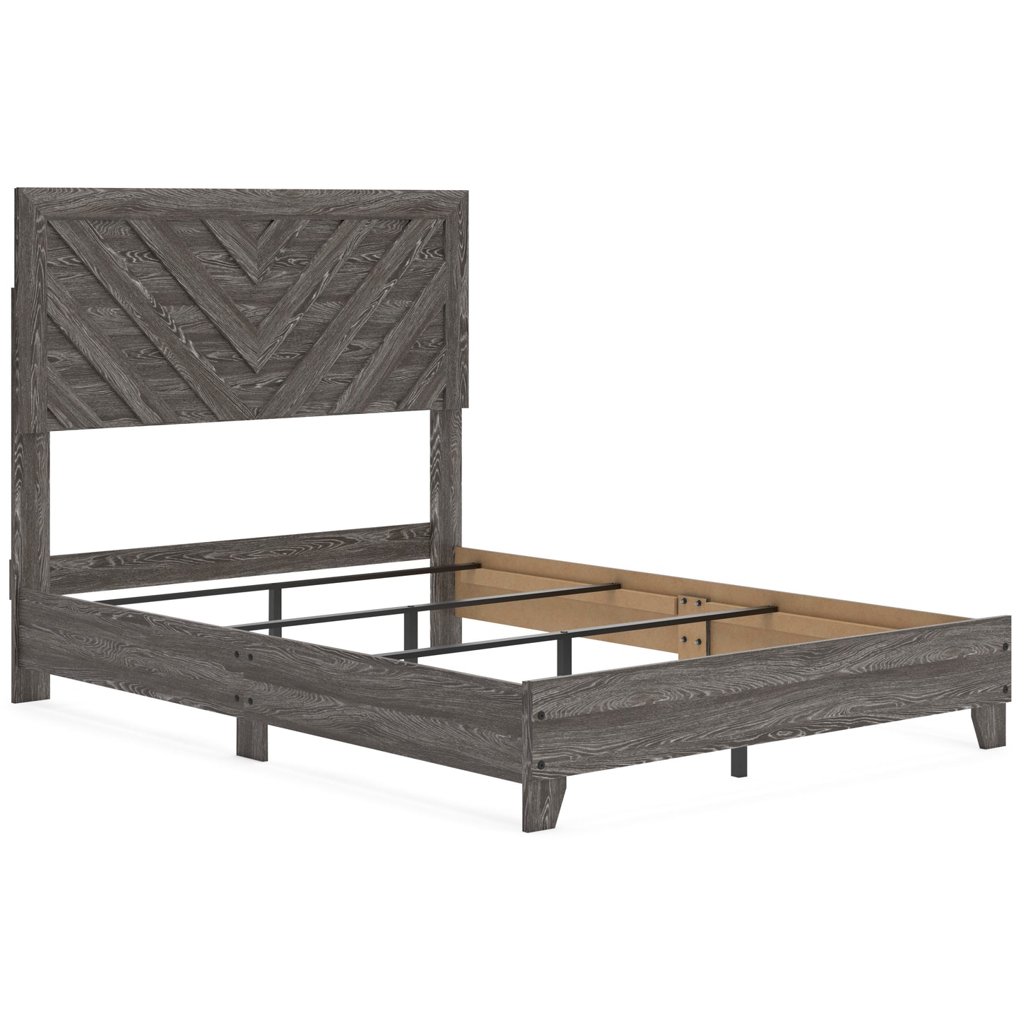 Sylveri Queen Chevron Panel Bed
