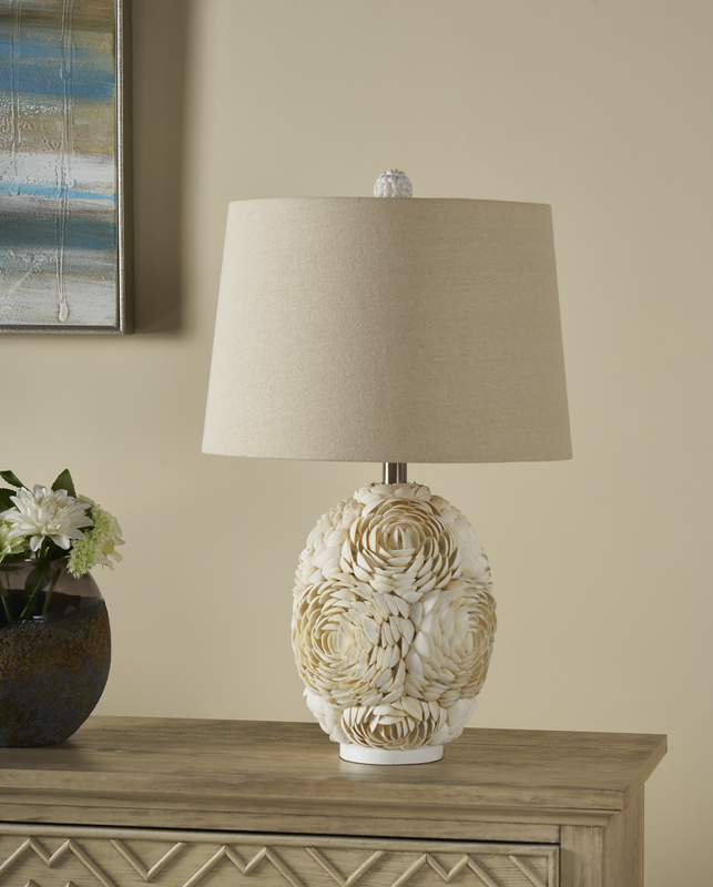 CVAUP991 Gold Leaf Table Lamp( Crestview )