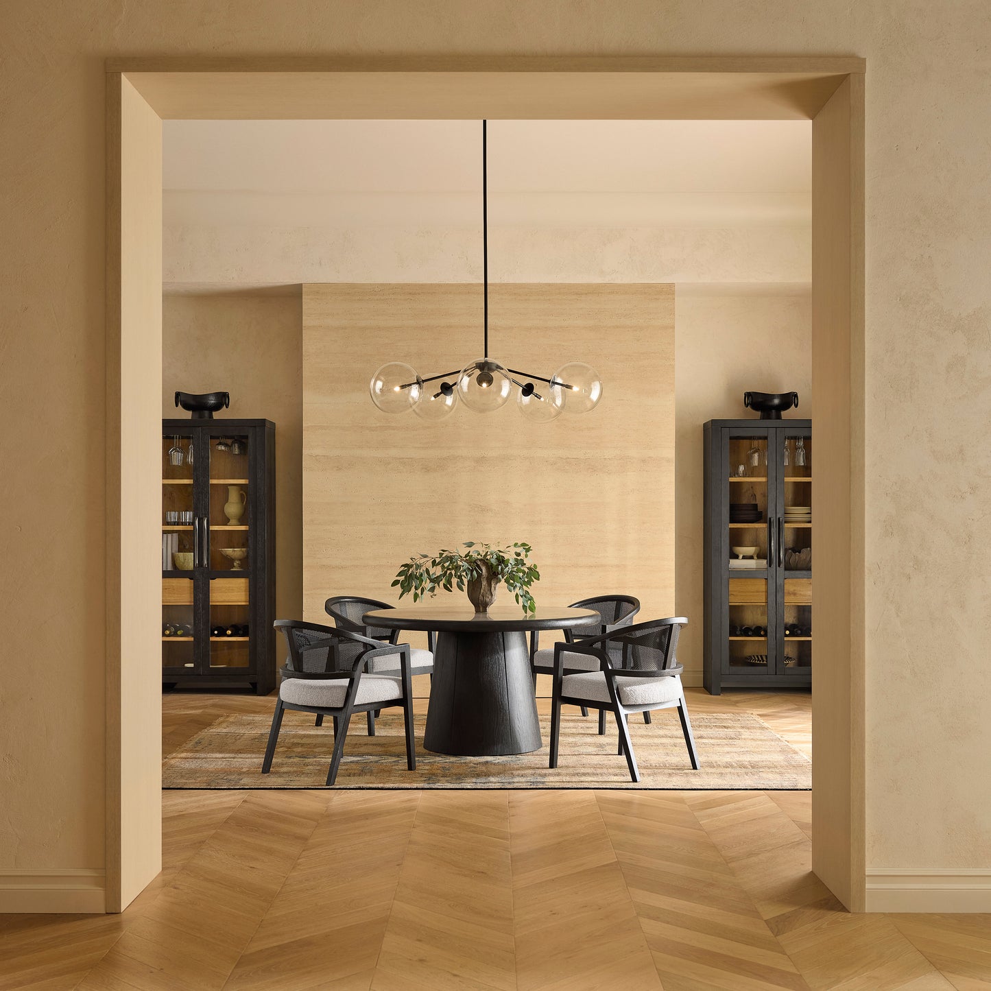 Bracken Dining UPH Arm Chair