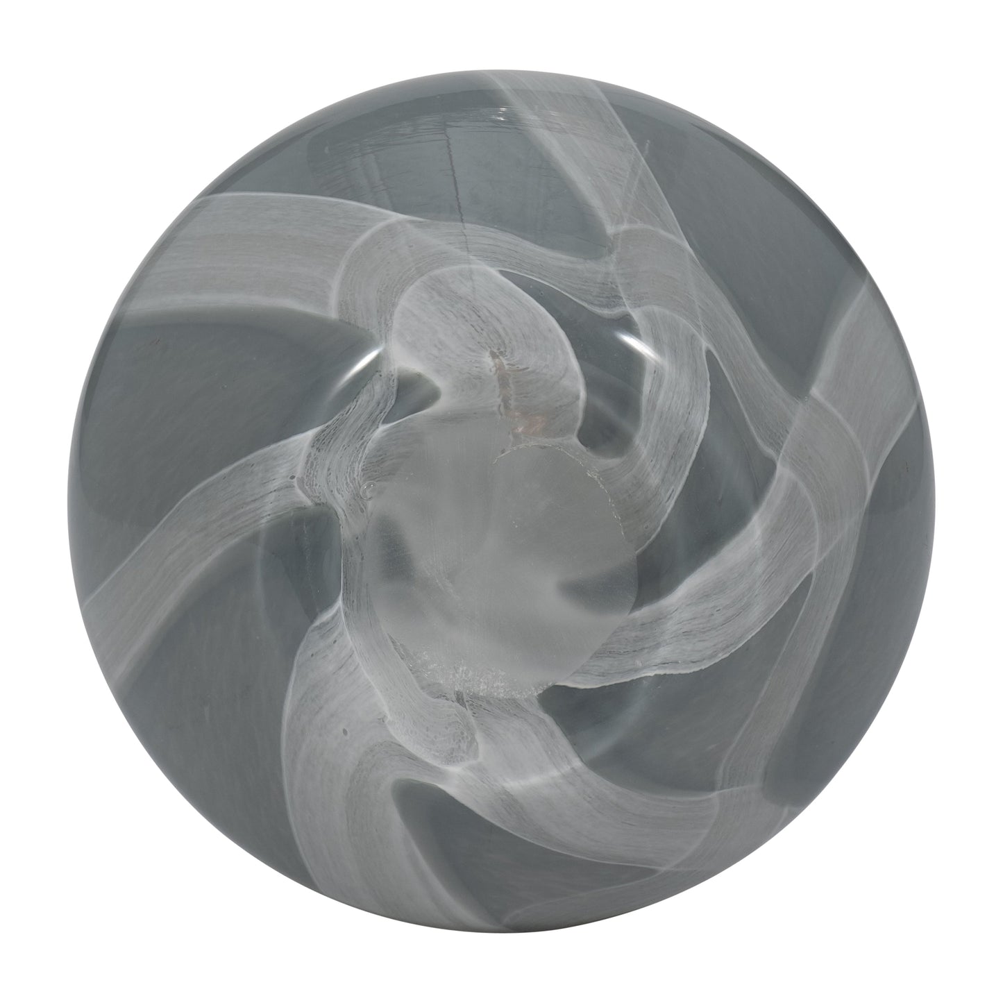 EV19697-01 13" FOLEY SMALL NATURAL GLASS VASE( Sagebrook Home )