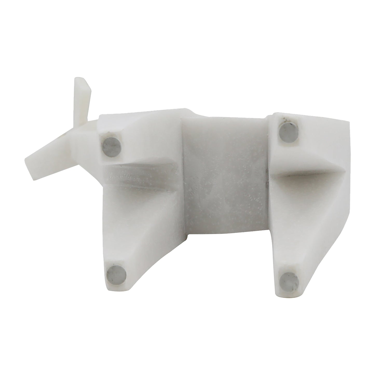 EV19756 16" CORSICA 3D PRINTED VASE, ROSE SMOKE( Sagebrook Home )