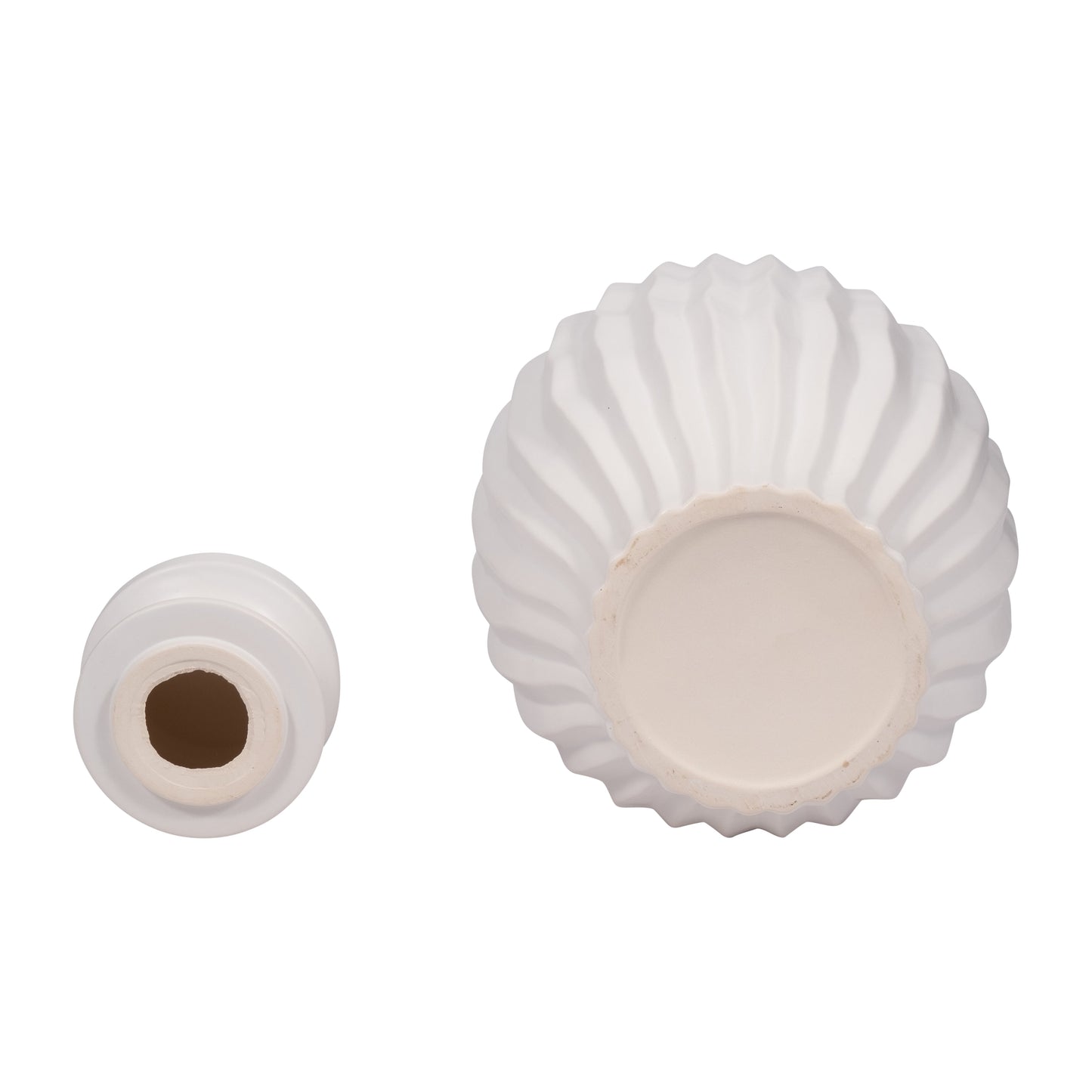 EV19852-02 FENTON SMALL CERAMIC LIDDED JAR( Sagebrook Home )