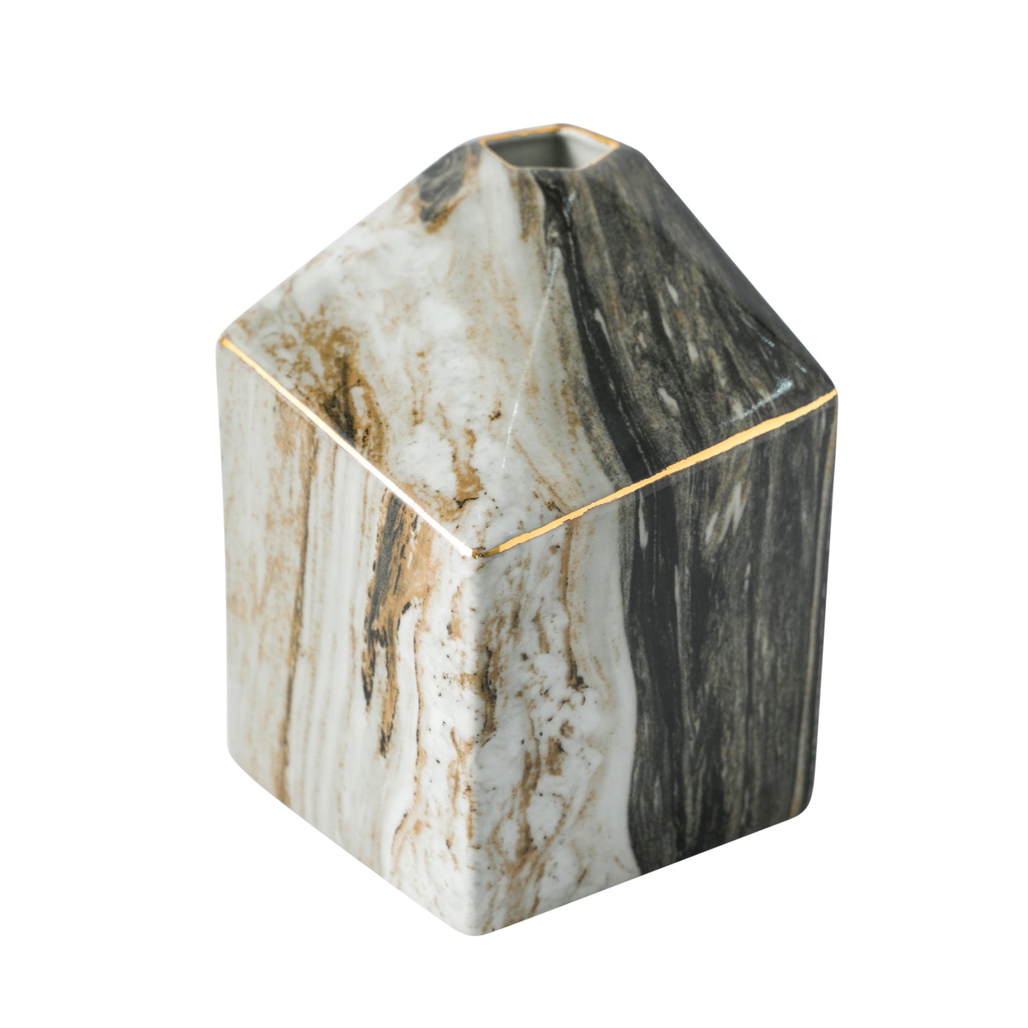 EV20086-02 8" ATLAS SILVER CRYSTAL BUBBLE STATUARY( Sagebrook Home )