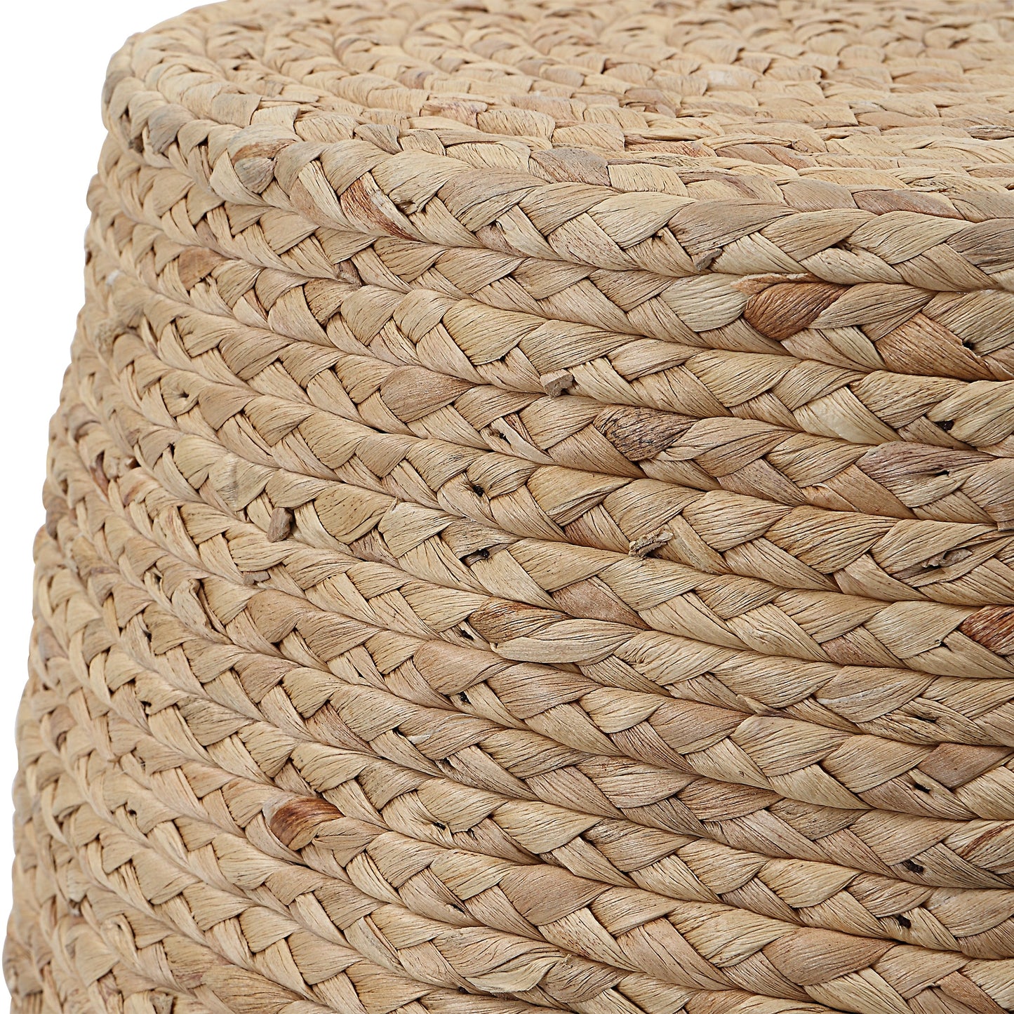Uttermost Resort Straw Accent Stool