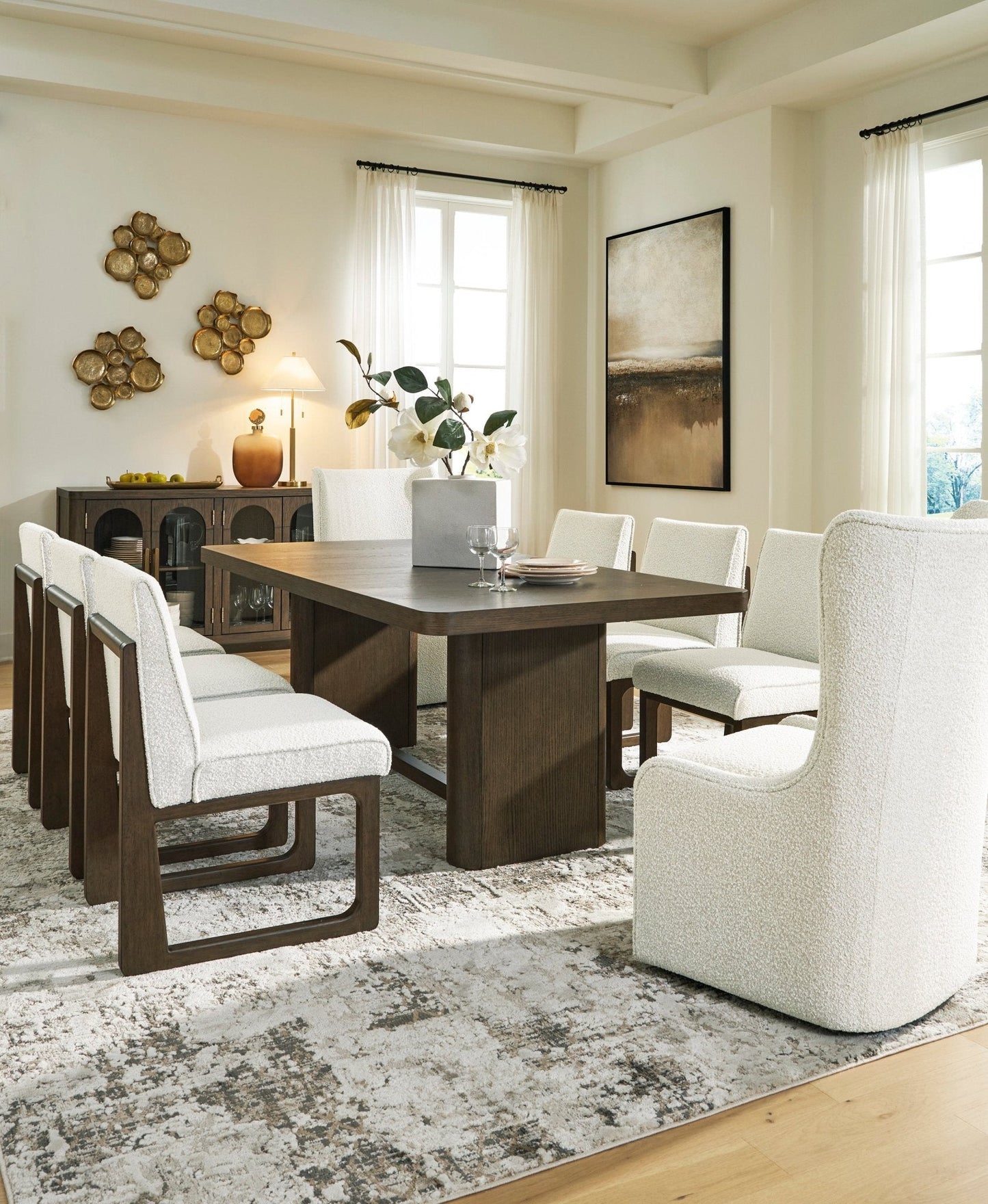 Darimore Dining Room Set with 6 Chairs