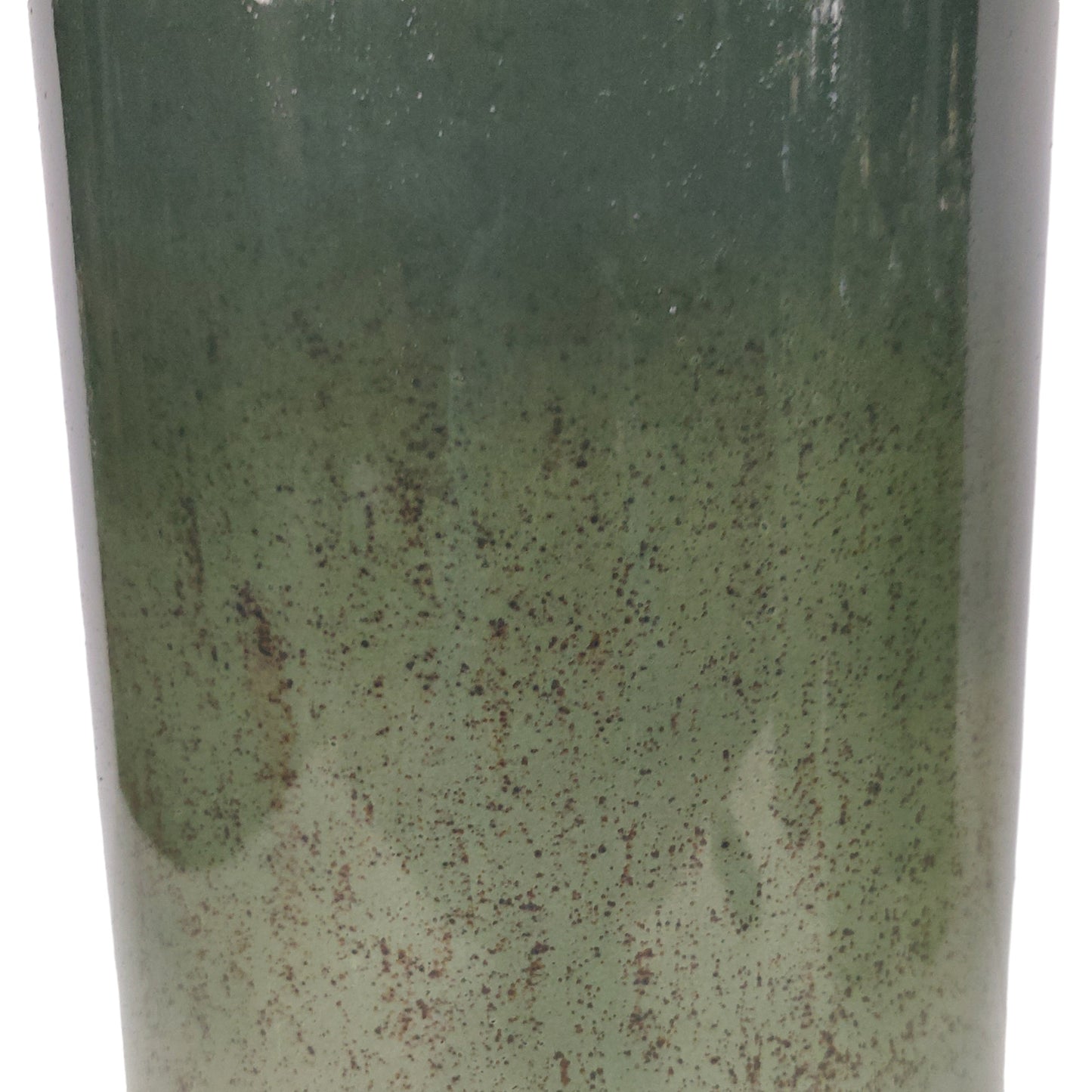 S/2 18/22"finch Glass Bottles W/bird Metal Top,grn