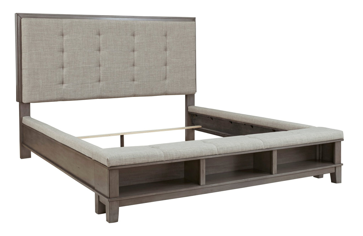 Hallanden King Bed with Storage