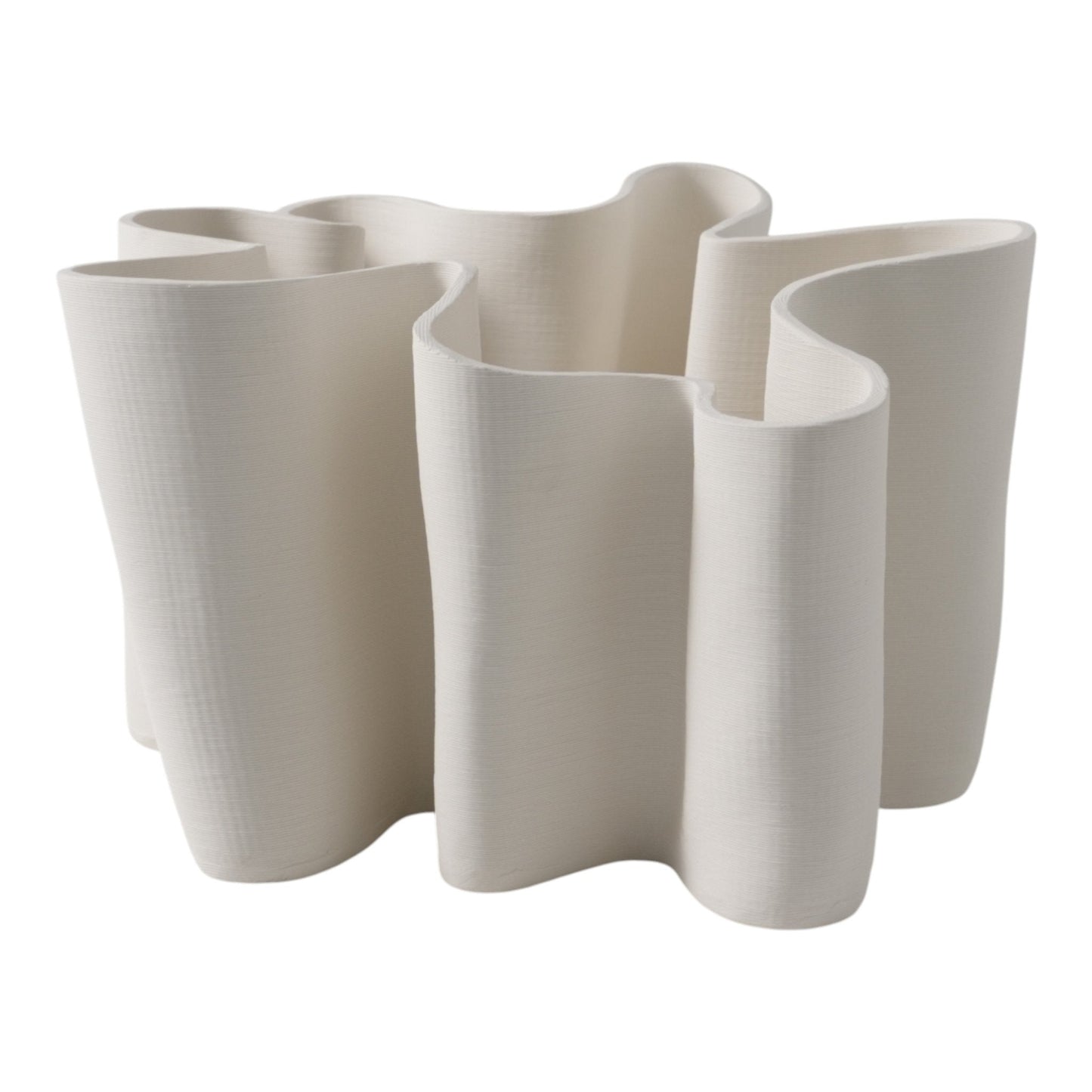 HIGH TEMPERATURE 3D PRINTING PORCELAIN DECORATIVE VASES |EV22024-01AR