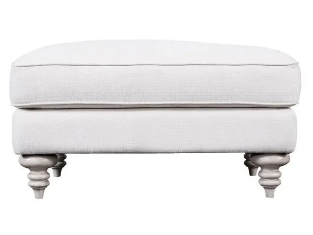 IVORY OTTOMAN