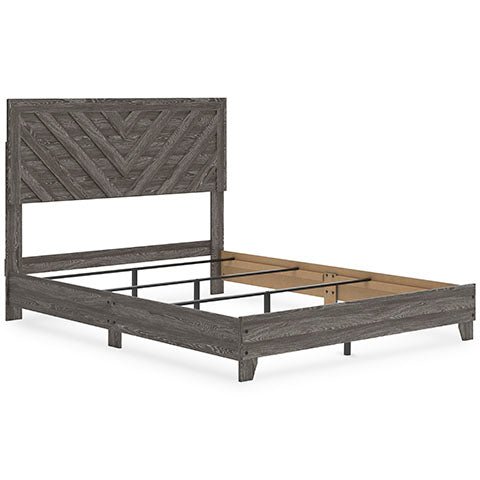 Sylveri Queen Chevron Panel Bed
