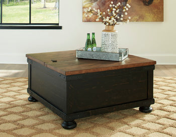 Ashley Homestore |SQUARE LIFT TOP COCKTAIL TABLE