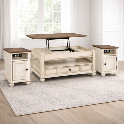 متجر أشلي هوم ستور | طقم طاولة جانبية (1xT523-9 + 2xT523-7)