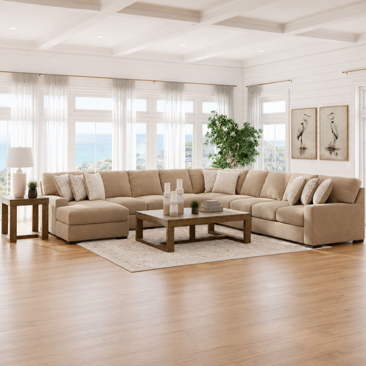 Larce 5-Piece Sectional with Chaise |50206S3