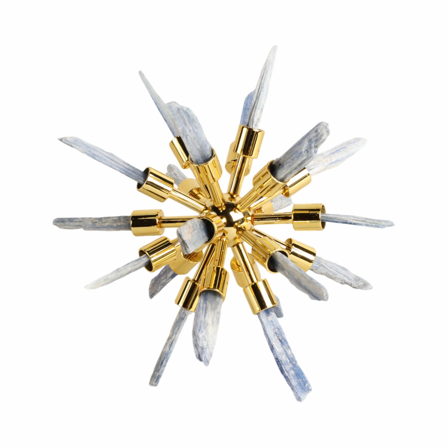 8" Fiona Small Blue Stone Starburst Statuary Kd