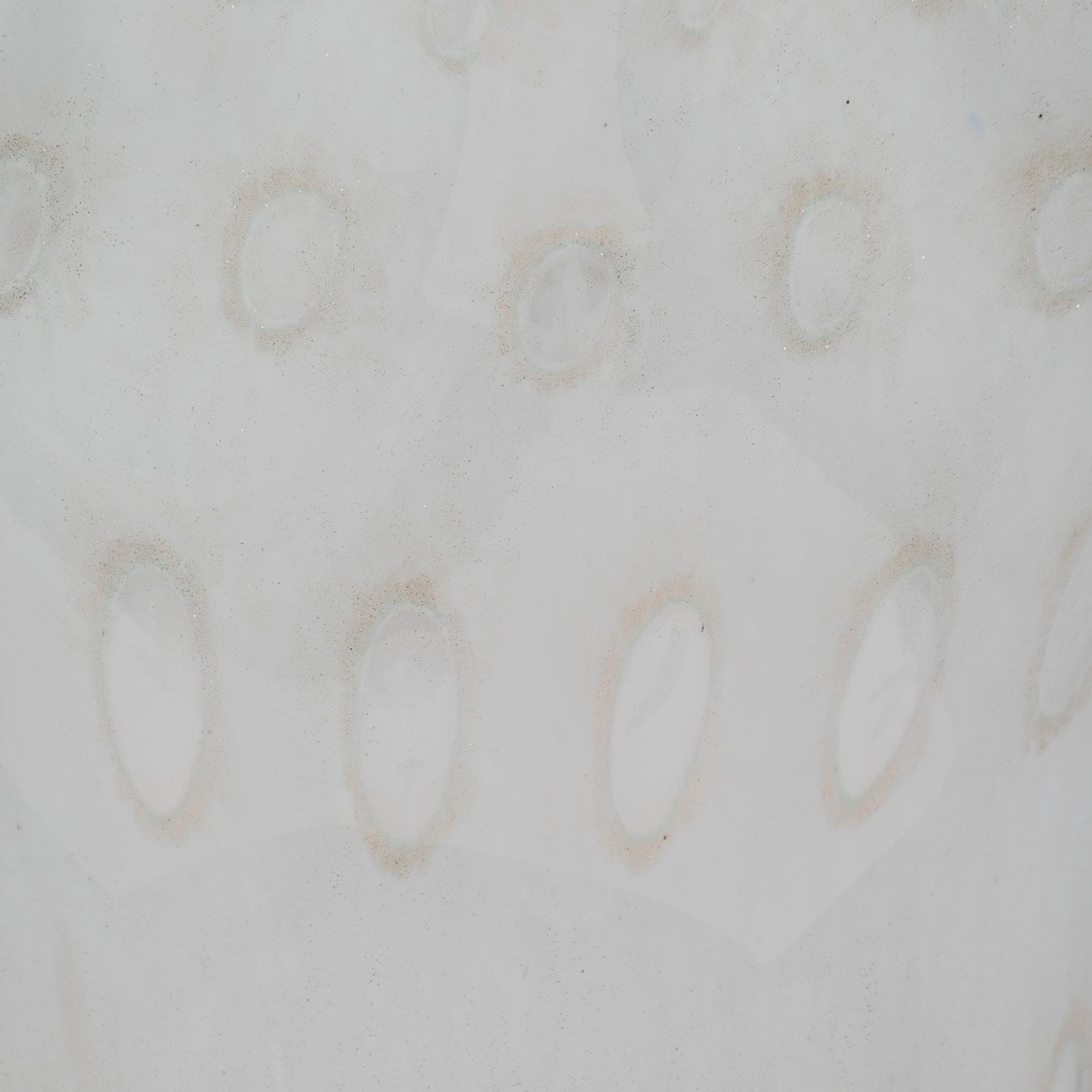 20" Meira Ivory Bouquet Glass Vase