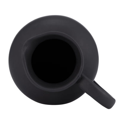 Cer, 5" Pitcher Vase, Black