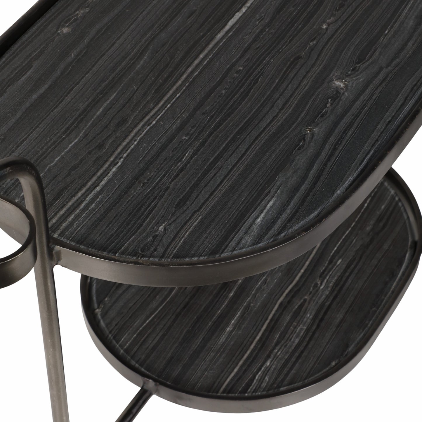 33" Francois Marble Bar Cart