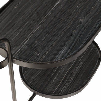 33" Francois Marble Bar Cart