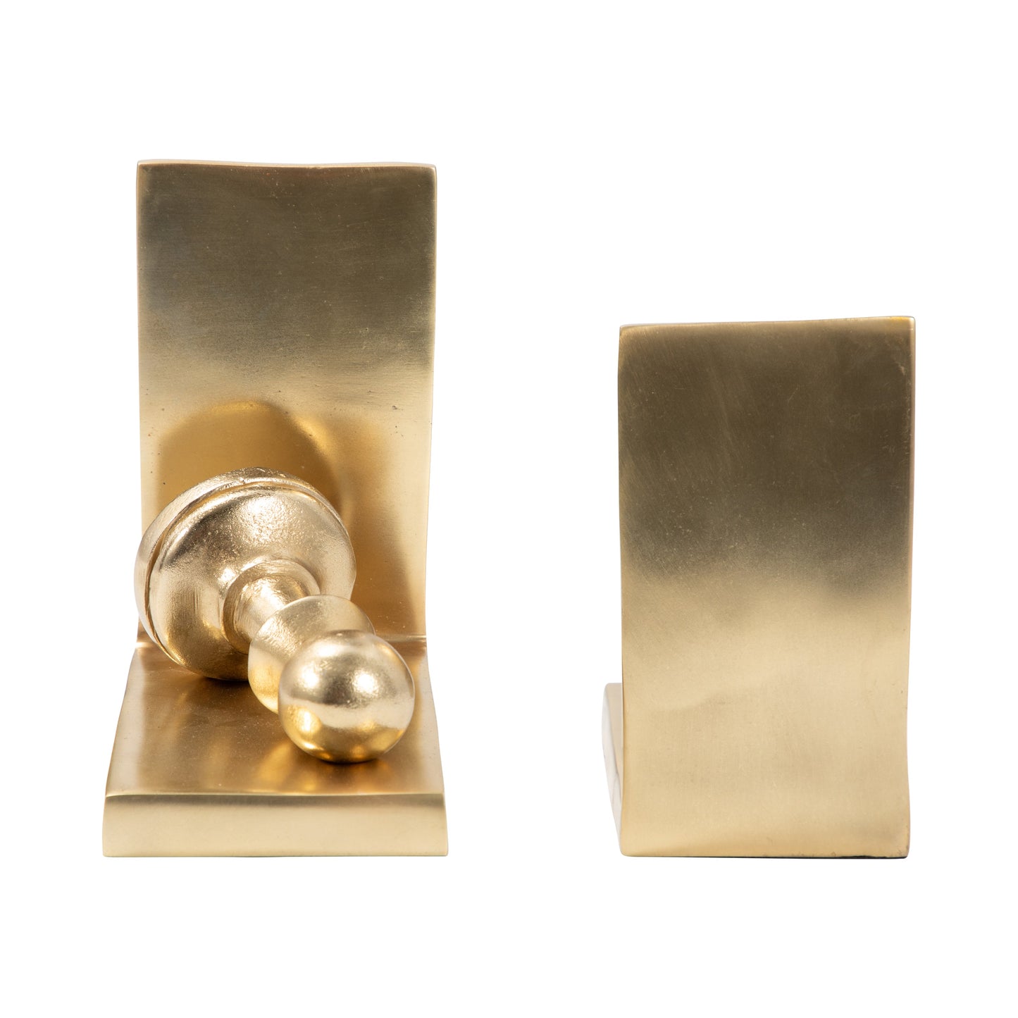 S/2 11" Julian Chess Bookends
