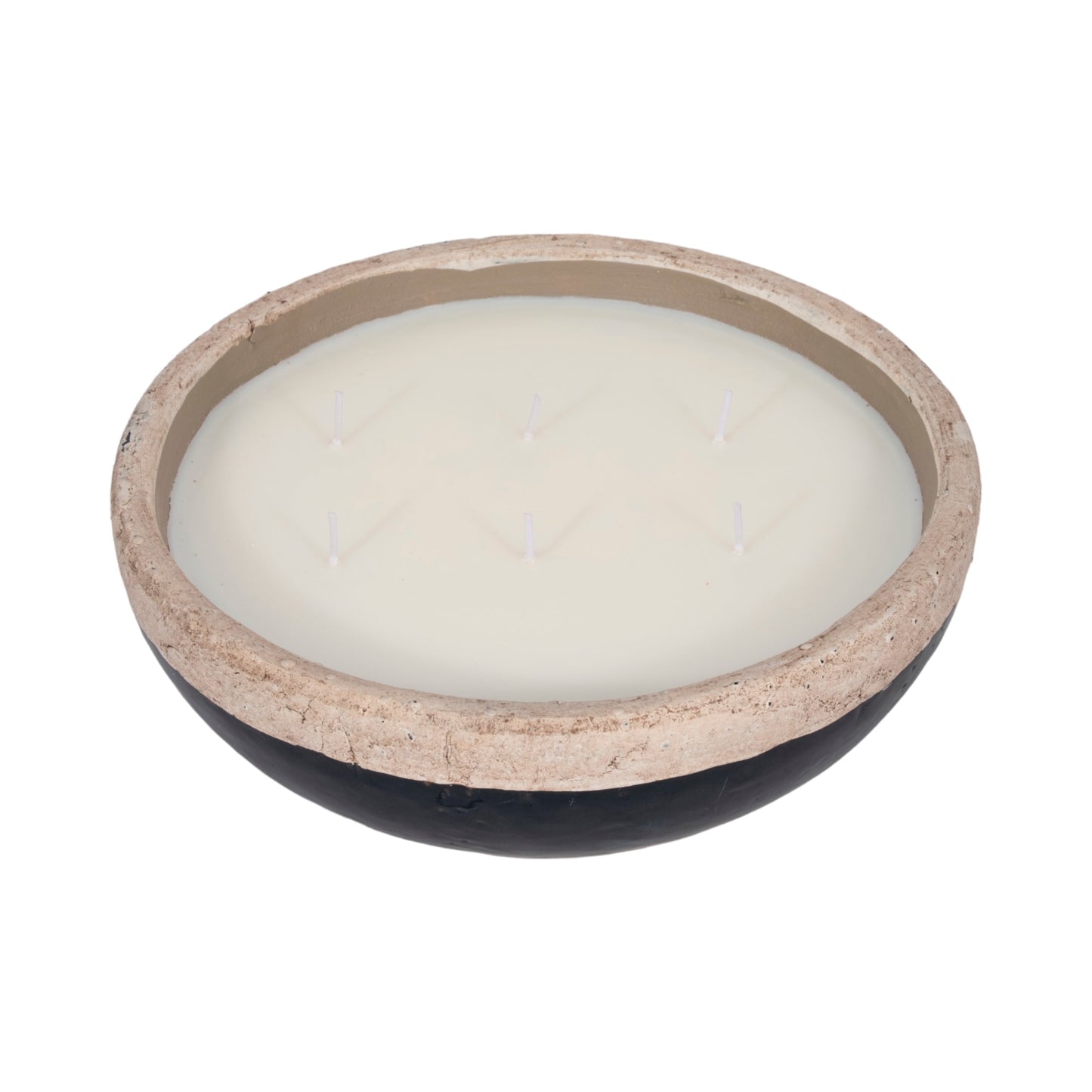 12" 57 Oz Spiced Cranberry Bowl Candle, Dark Blue