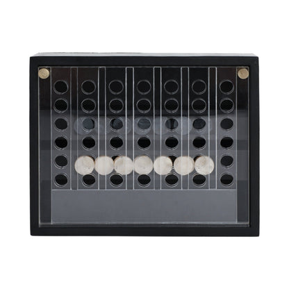 10" OXFORD BLACK AND WHITE 4-IN-A-ROW GAME