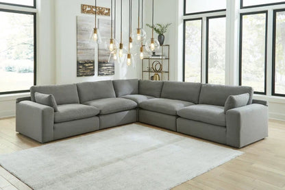 10007S5| Elyza 5-Piece Sectional