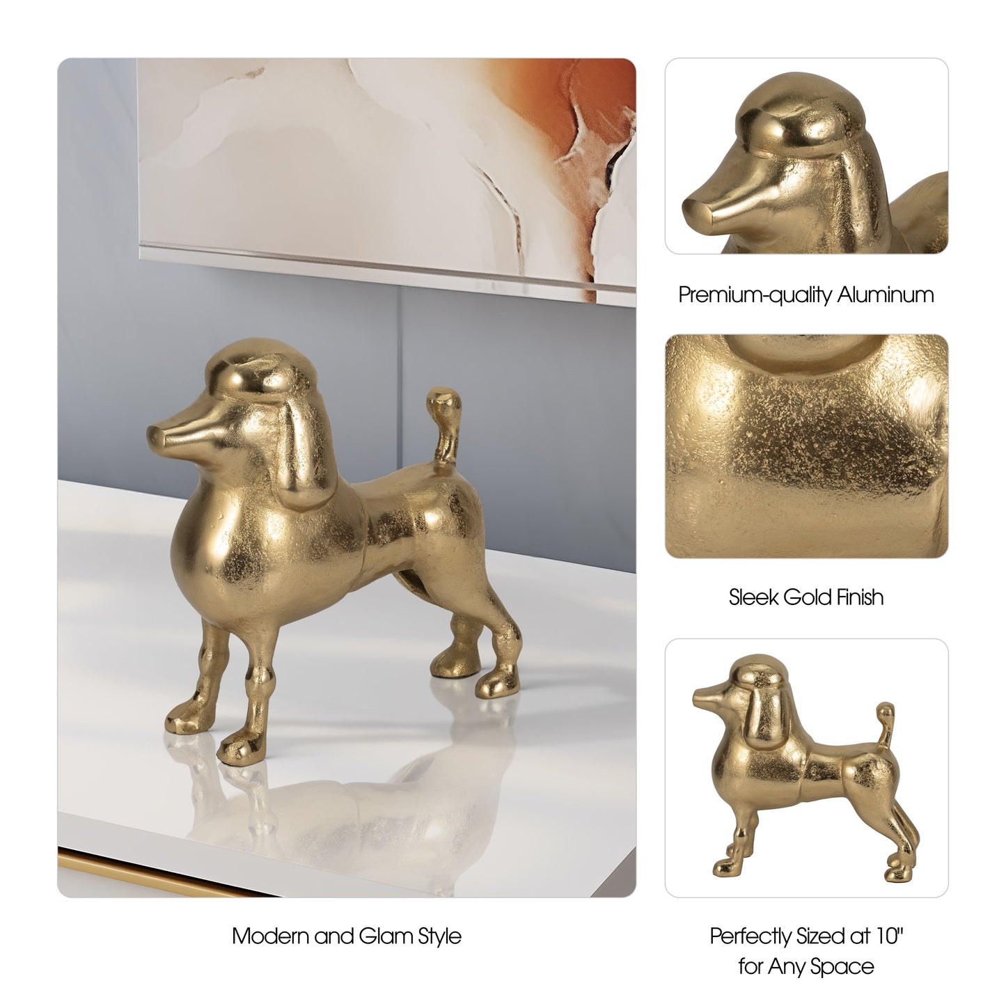 10" Fifi Gold Poodle