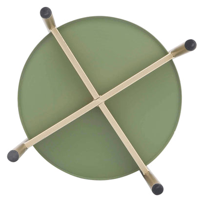 12629-32  S/2 Metal & Glass Console Tables, Gold( Sagebrook Home  )