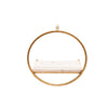 13107-04  S/4 Teardrop Mirrors, Gold( Sagebrook Home  )