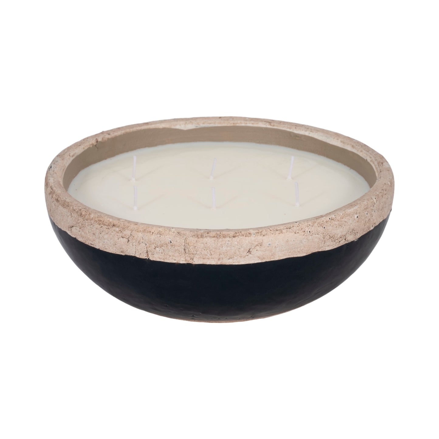 12" 57 Oz Spiced Cranberry Bowl Candle, Dark Blue