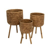 S/3 BAMBOO PLANTERS 11/13/15
