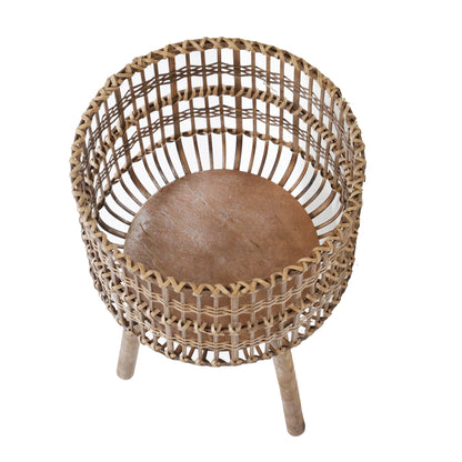 13574-12  WOOD GLASS BOX( Sagebrook Home  )