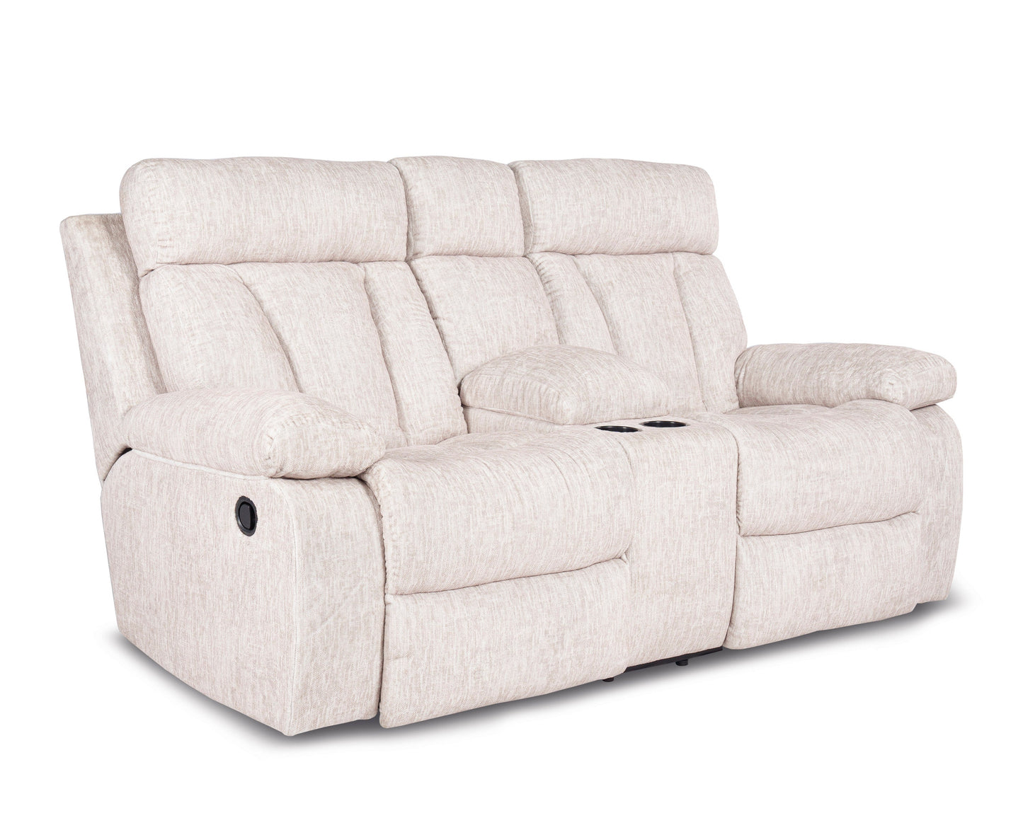 Feesler DBL Reclining Loveseat w/Console|Ashley Homestore