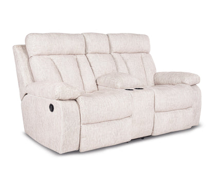 Feesler DBL Reclining Loveseat w/Console|Ashley Homestore