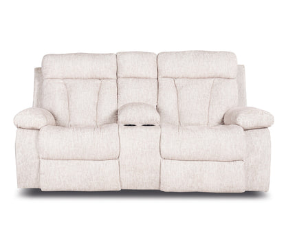 Feesler DBL Reclining Loveseat w/Console|Ashley Homestore