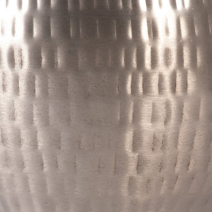 14270-01  S/2 HONEYCOMB PLANTER ON METAL STAND, olive /gold( Sagebrook Home  )