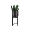 S/3 METAL PLANTERS ON STAND 40/30/20
