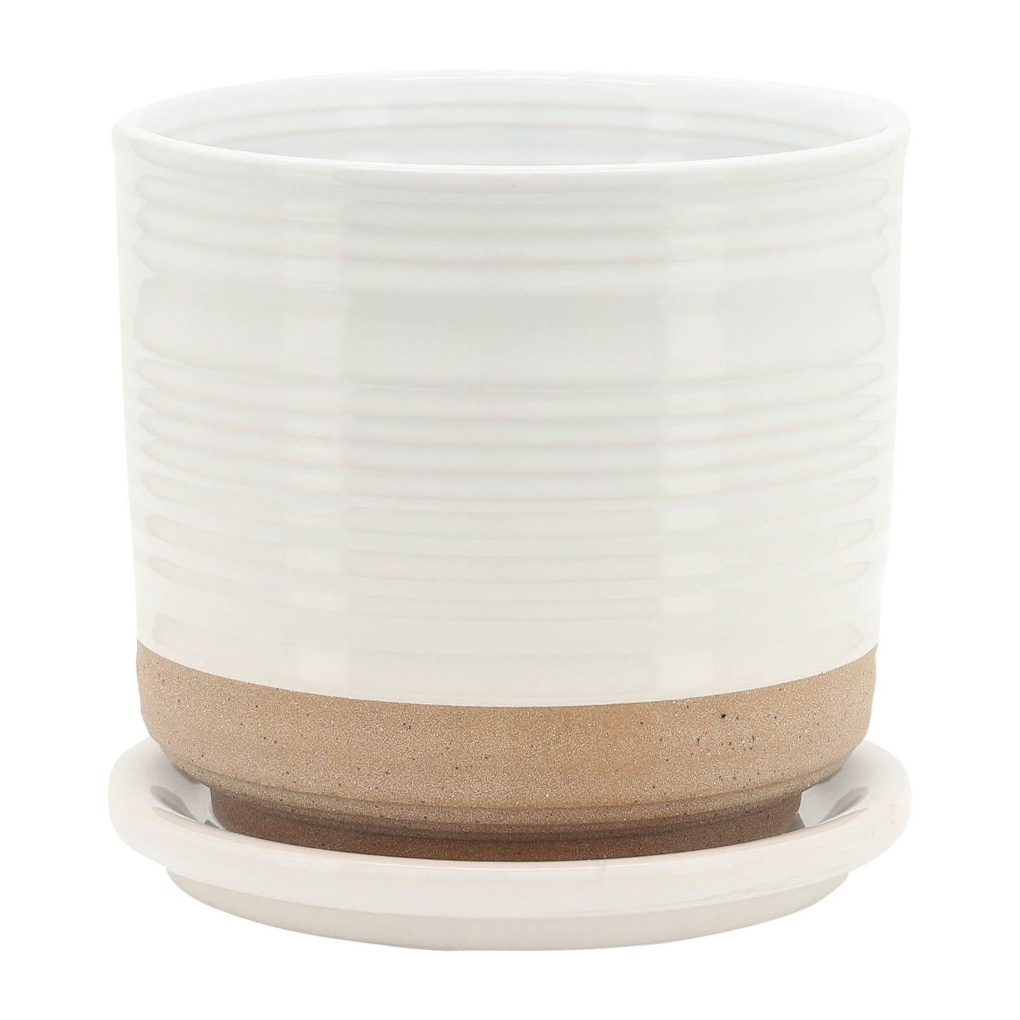 14772-11  GLASS 6" SMOKEY BOWL, GRAY( Sagebrook Home  )